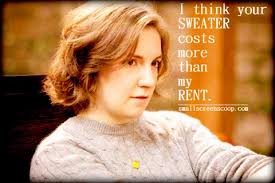 Sweater costs more then my rent